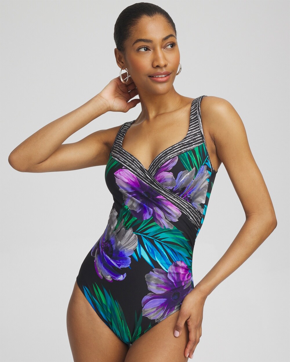 Miraclesuit Flora Aura It's A Wrap Swimsuit