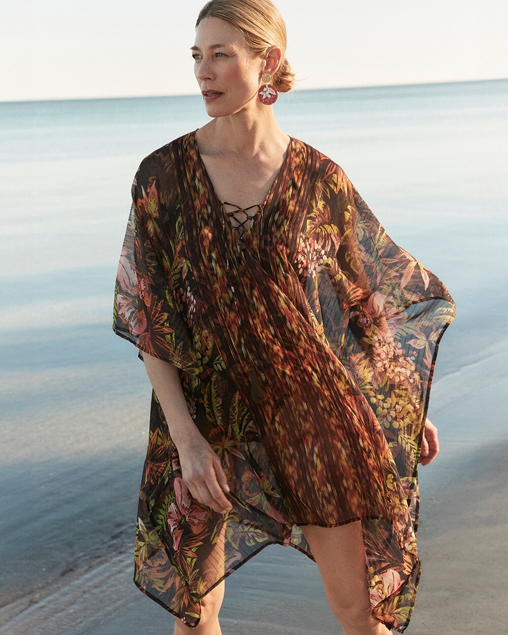 Miraclesuit Botanico Caftan Cover up