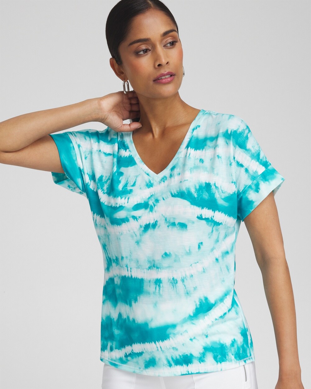 Zenergy\u00AE Stripe Tie Dye Tee