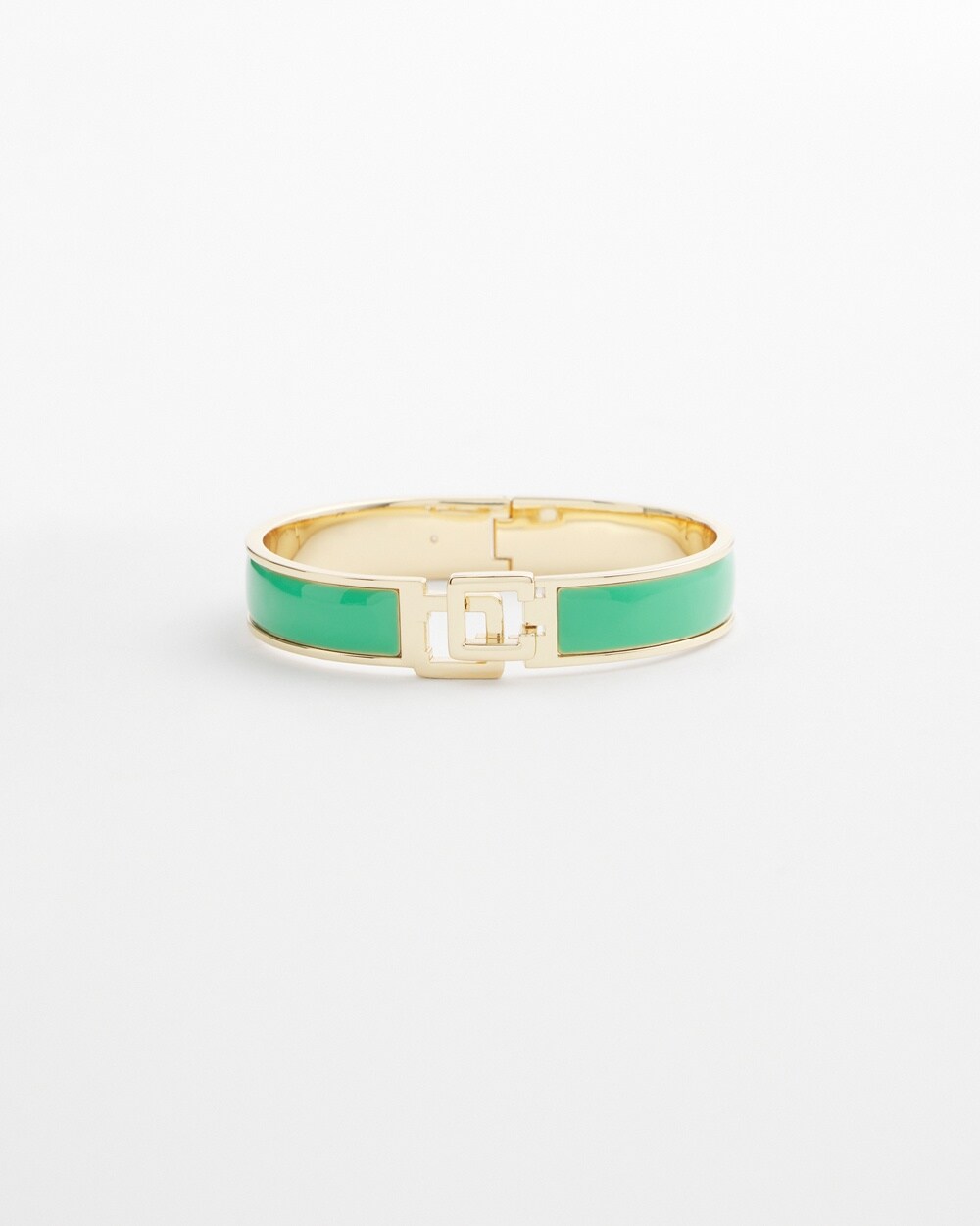 Chico's Click Green Bangle