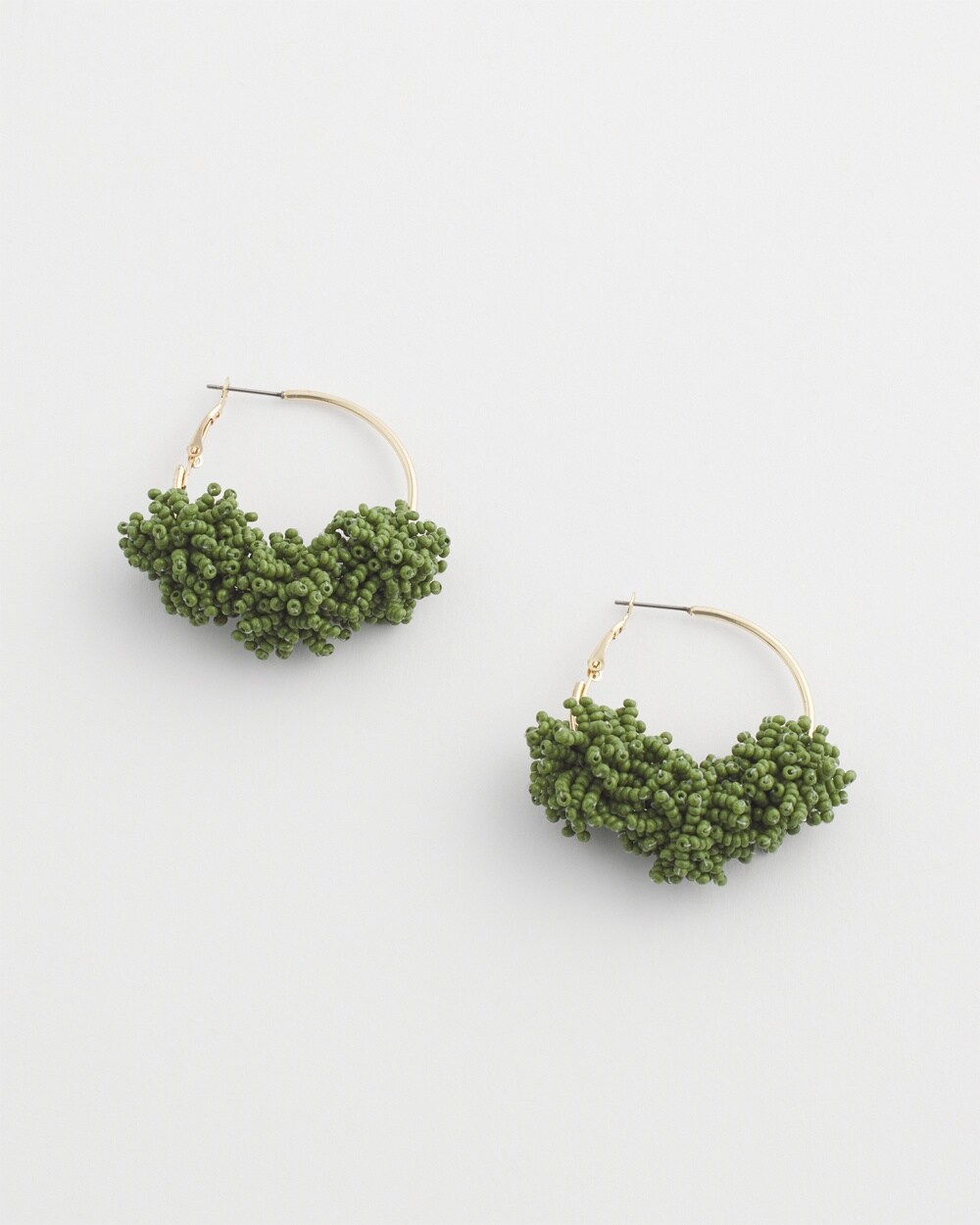 No Droop&#8482; Seed Bead Cluster Earring