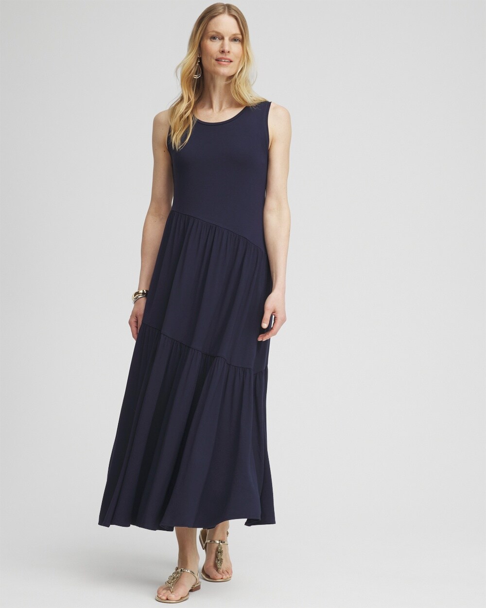 Asymmetrical Tier Dress