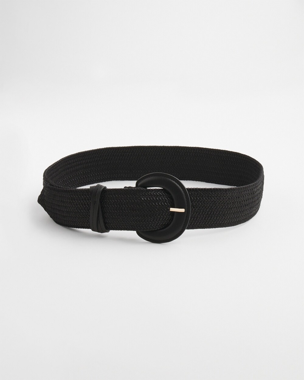 Stretch Raffia Belt