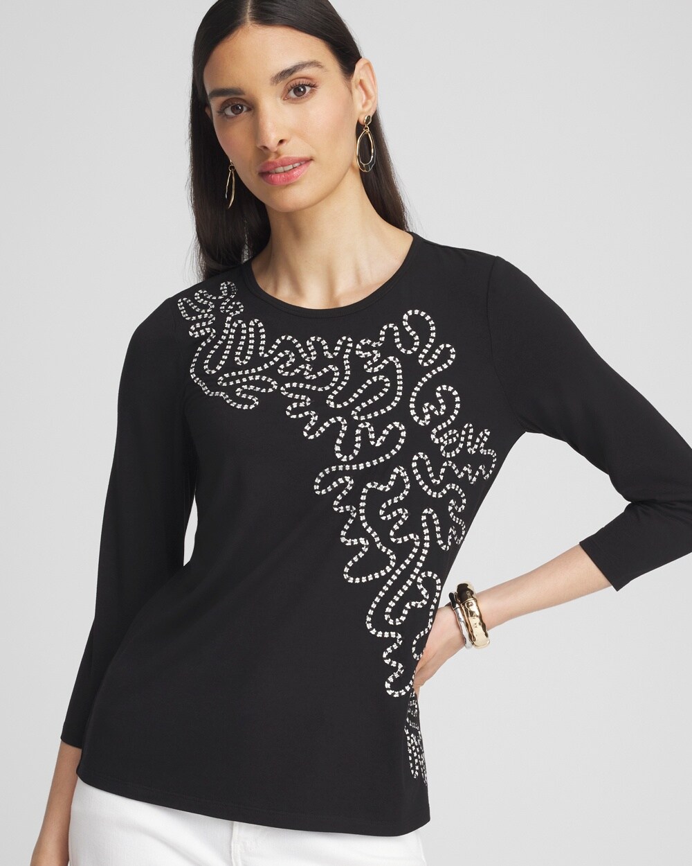 Soutache Detail Top