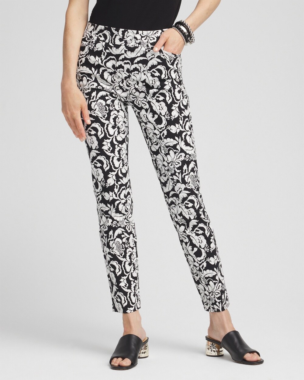 Brigitte Bouquet Ankle Pants