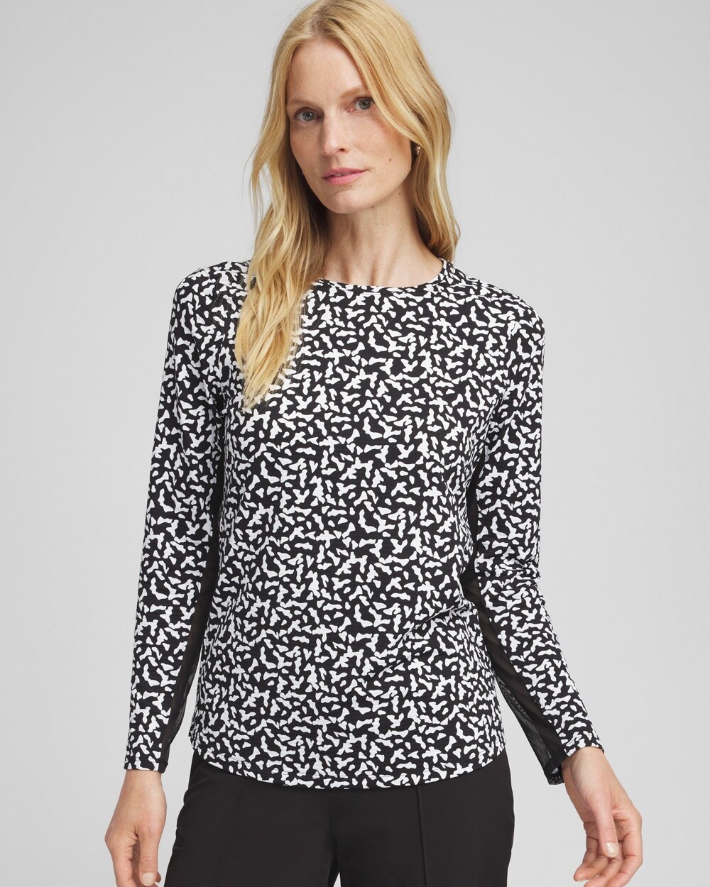 ZenCool\u00AE UPF Dots Long Sleeve Top