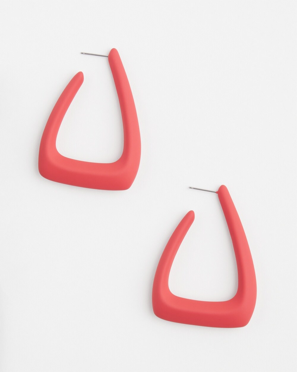 No Droop&#8482; Orange Dipped Hoops