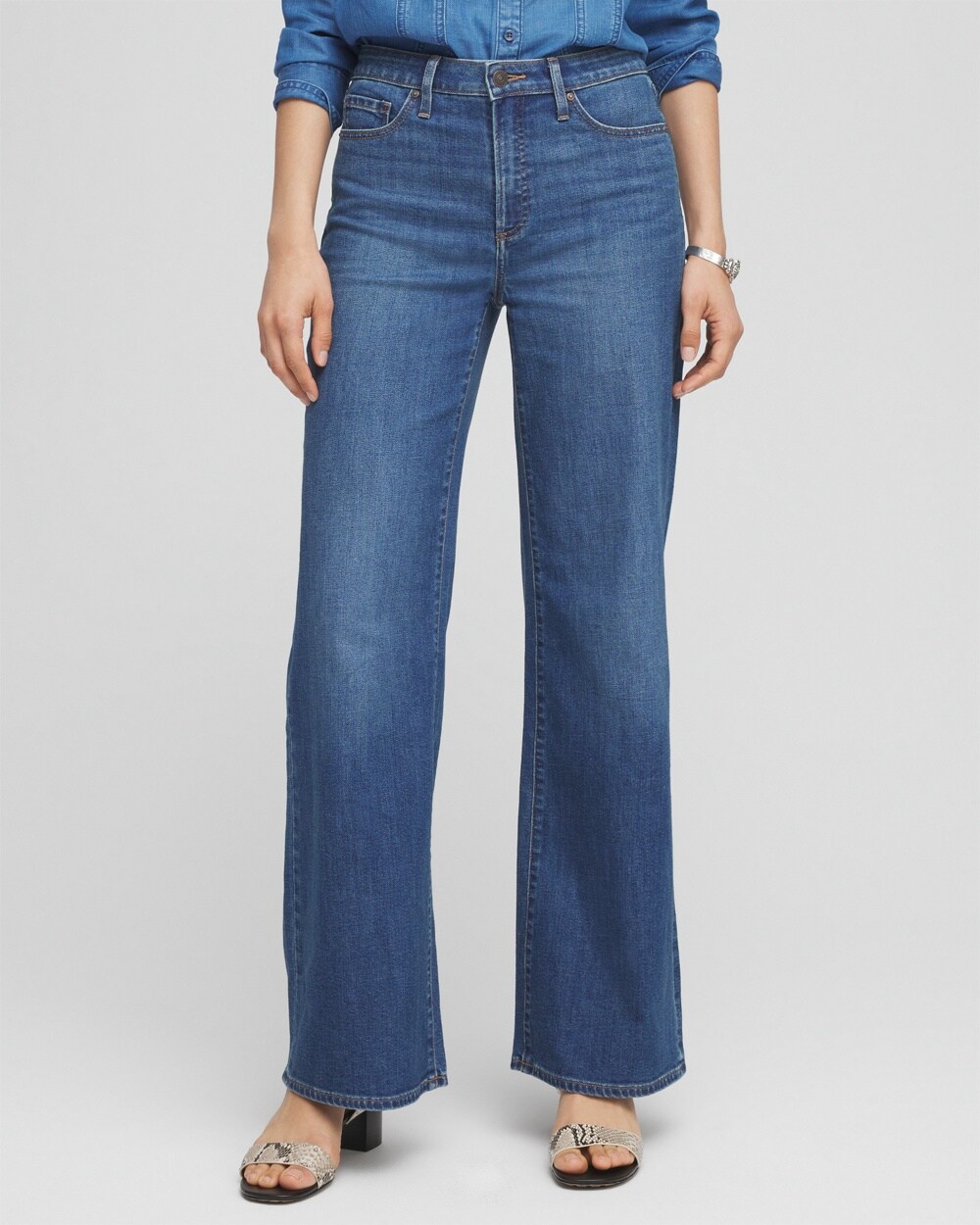 High Rise Wide Leg Jeans