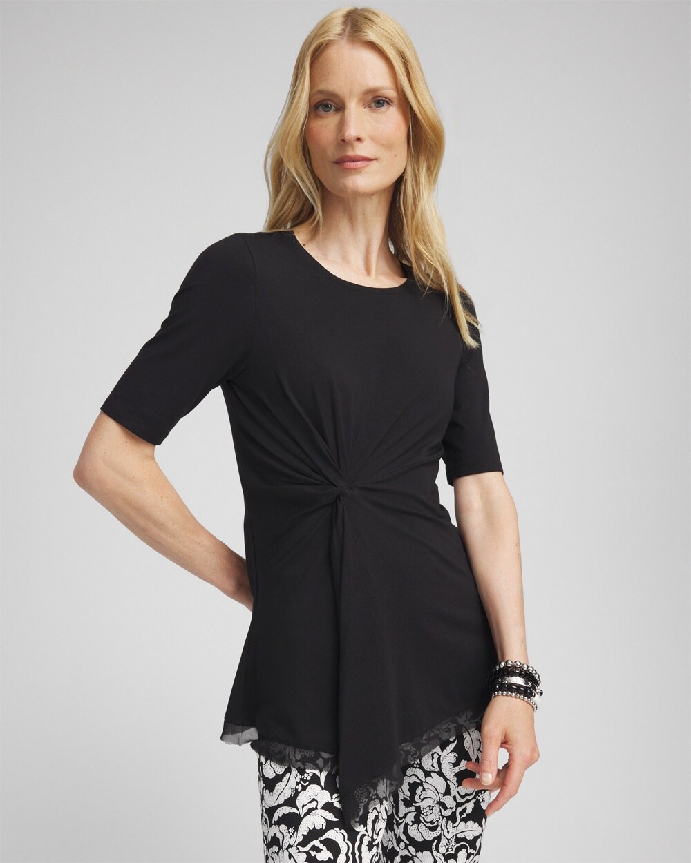 Touch of Cool&#8482; Draped Tunic