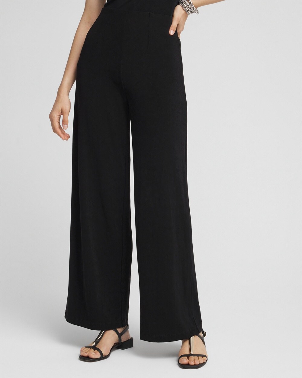 Travelers&#8482; Wide Leg Pants