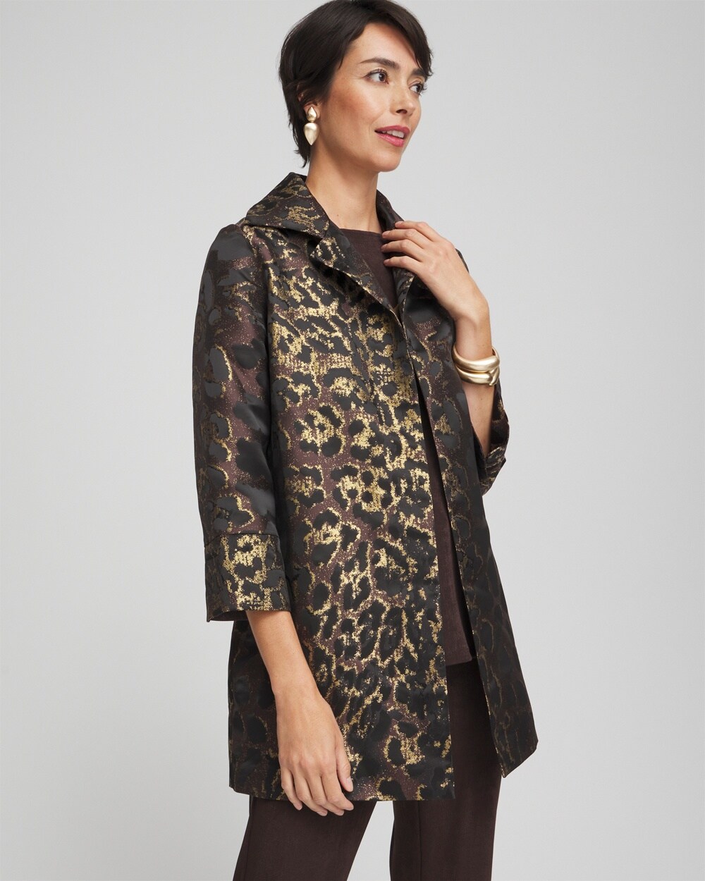 Travelers&#8482; Collection Cheetah Glam Jacket