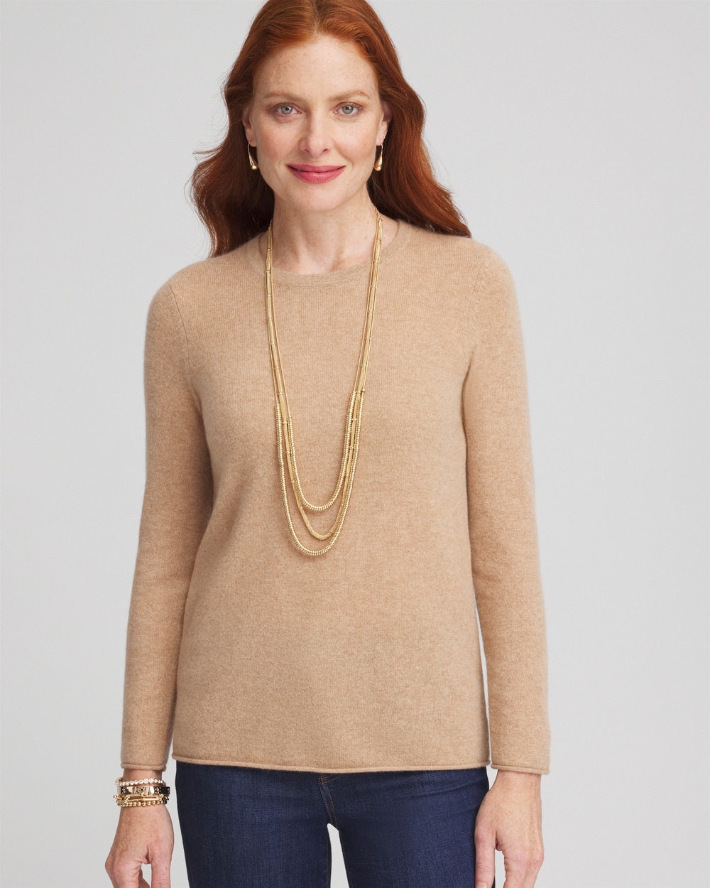 Cashmere Crewneck Sweater