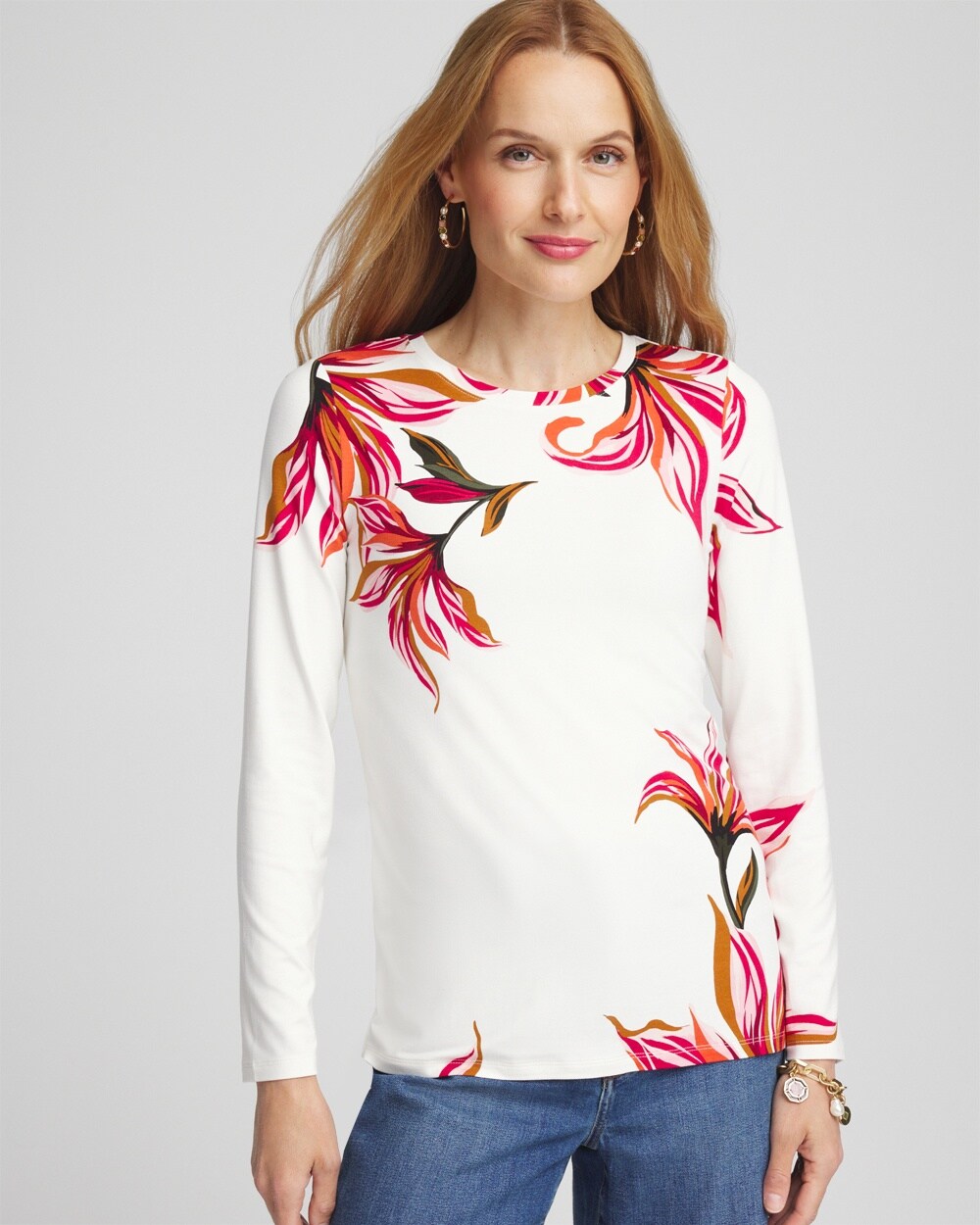 Touch of Cool&#8482; Lily Long Sleeve Tee