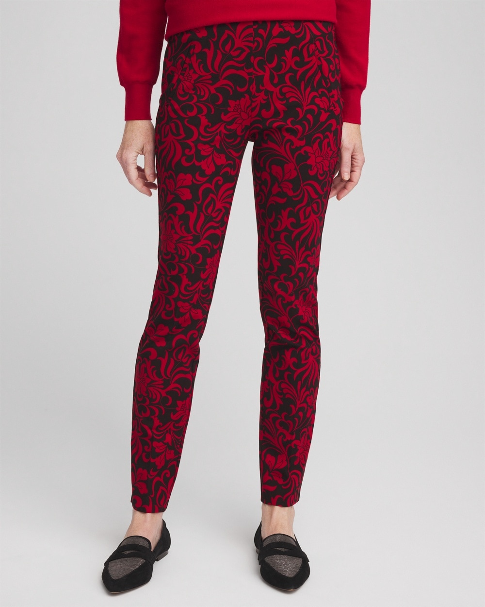 Juliet Swirl Print Ankle Pants