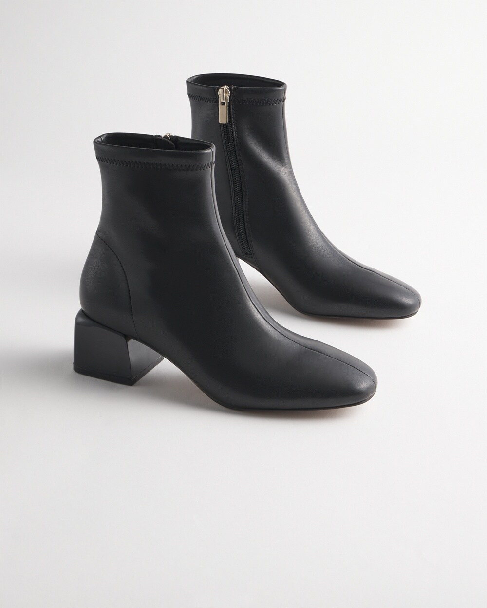 Lacquer Heel Stretch Boot