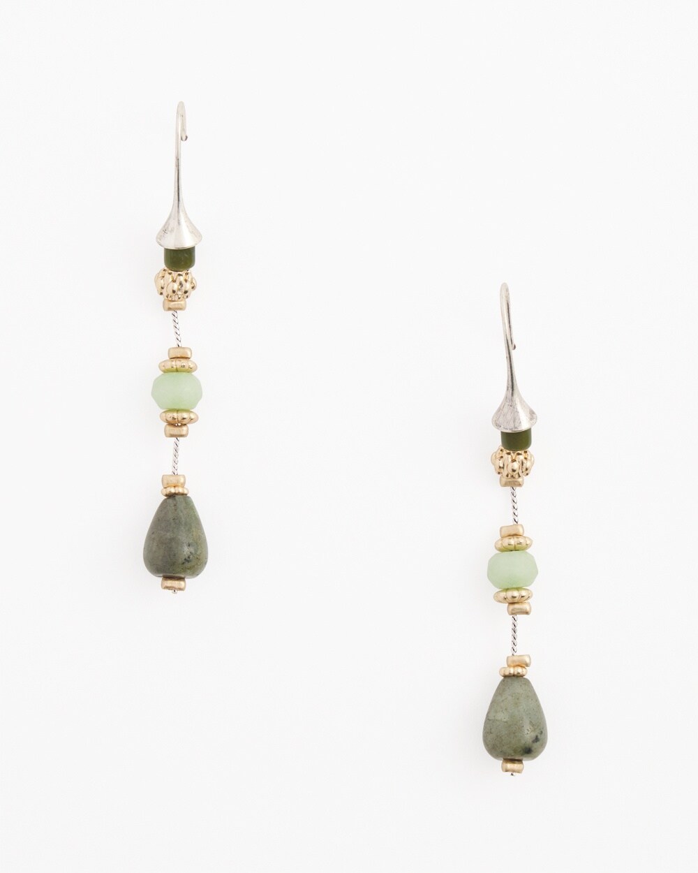 No Droop&#8482; Natural Stone Earrings