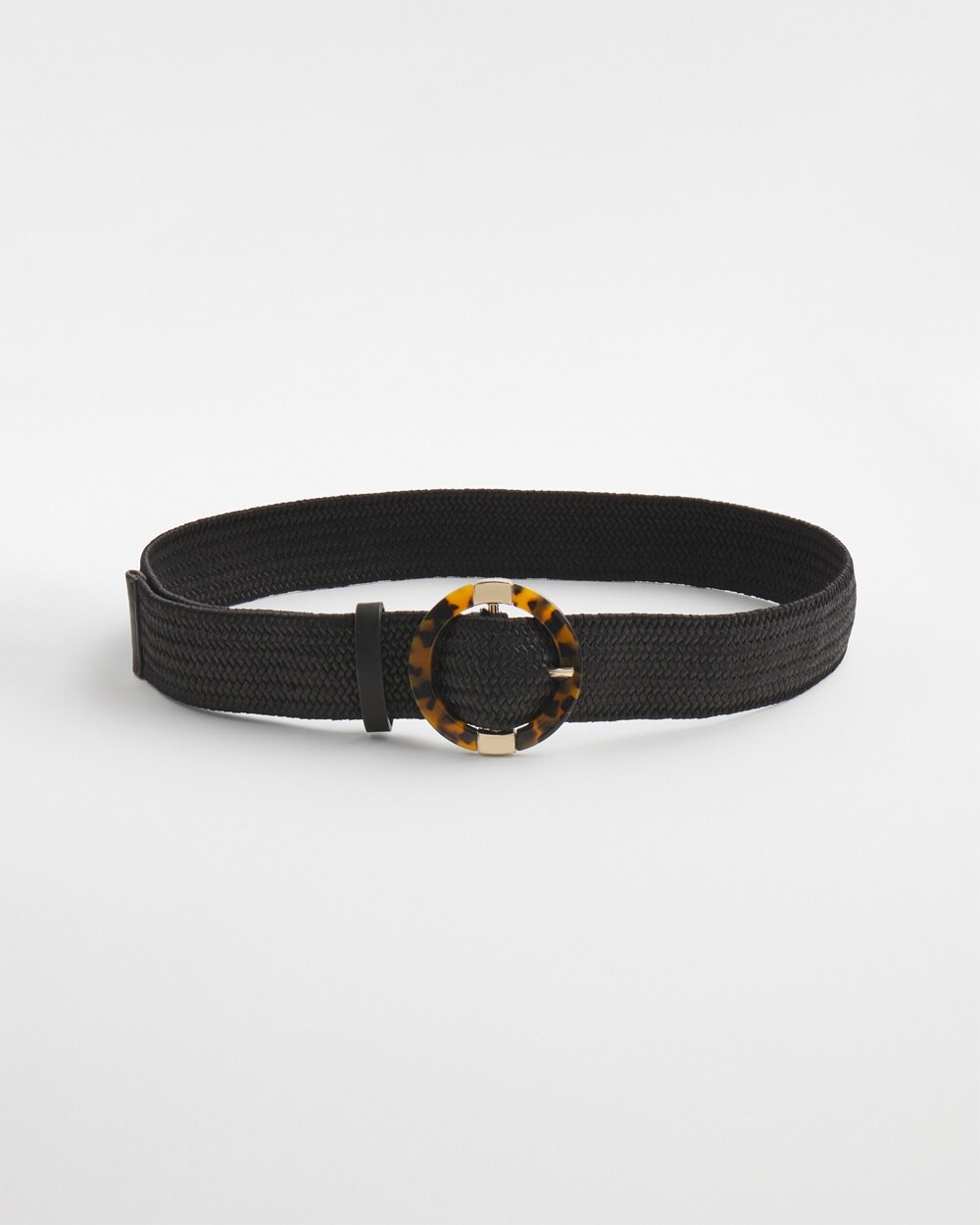 Faux Tort Stretch Belt