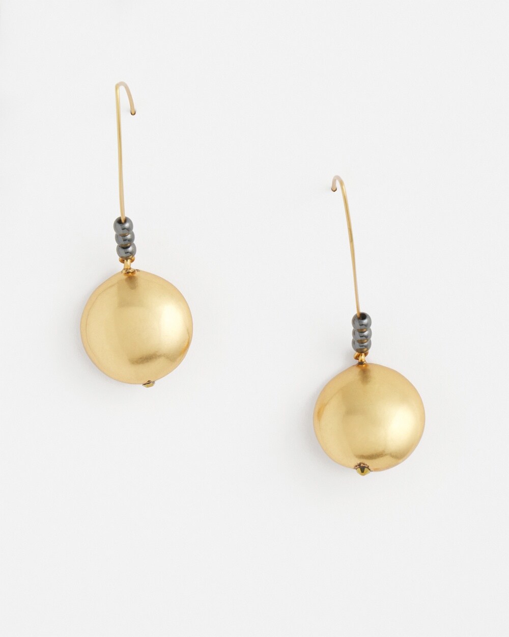 No Droop&#8482; Sphere Threader Earrings