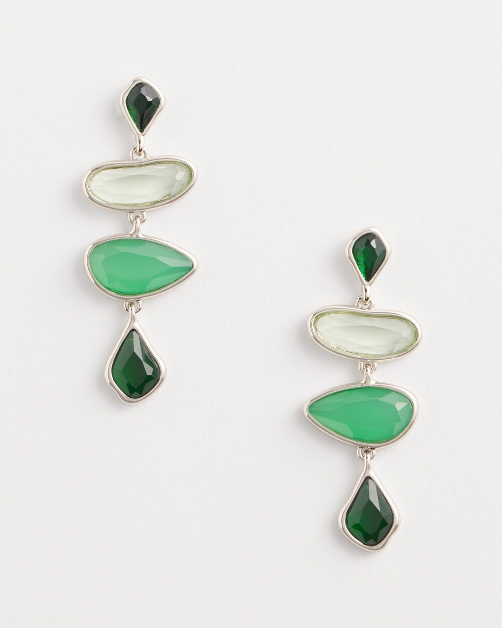 No Droop&#8482; Juniper Stone Drop Earrings