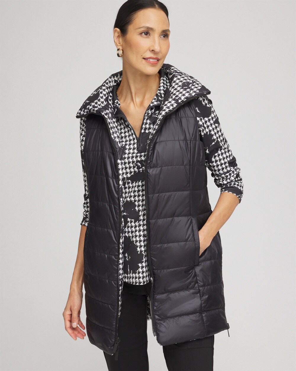 Zenergy&#174; Houndstooth Reversible Vest