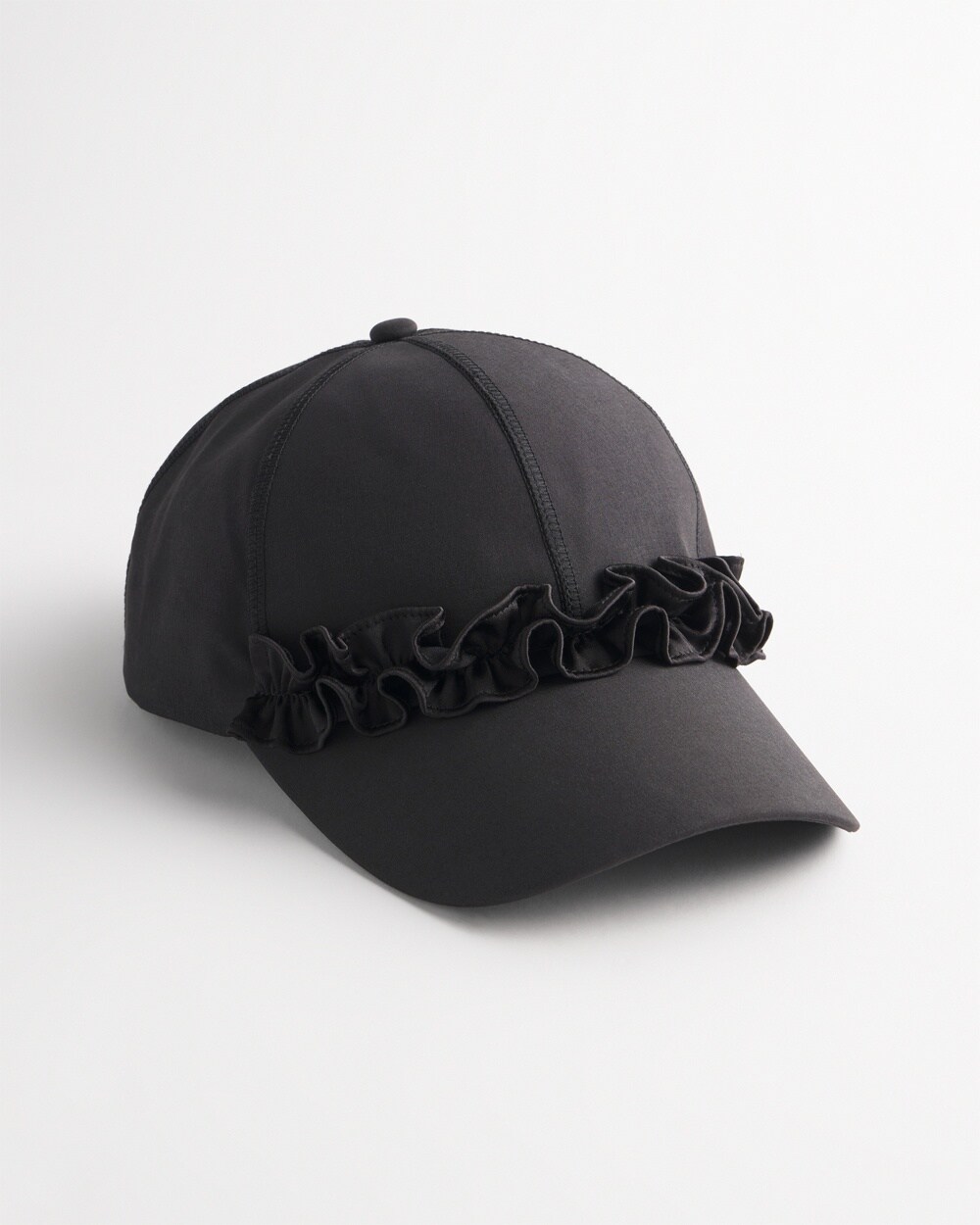 Neema UPF Satin Ruffle Baseball Cap