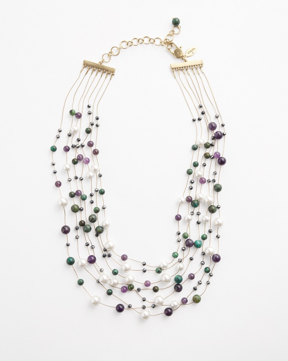 Beaded Bib Necklace