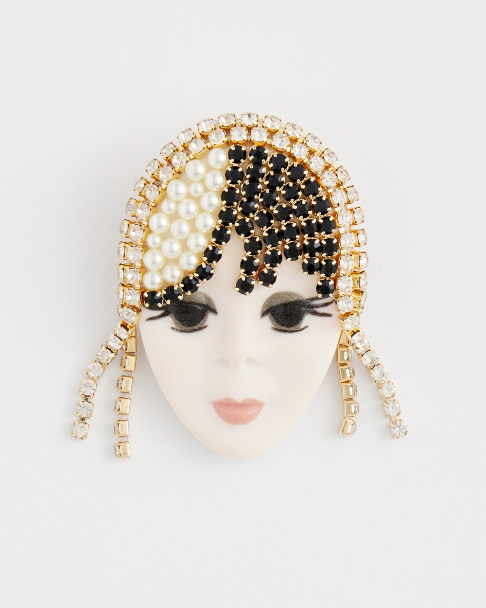 Flapper Girl Brooch