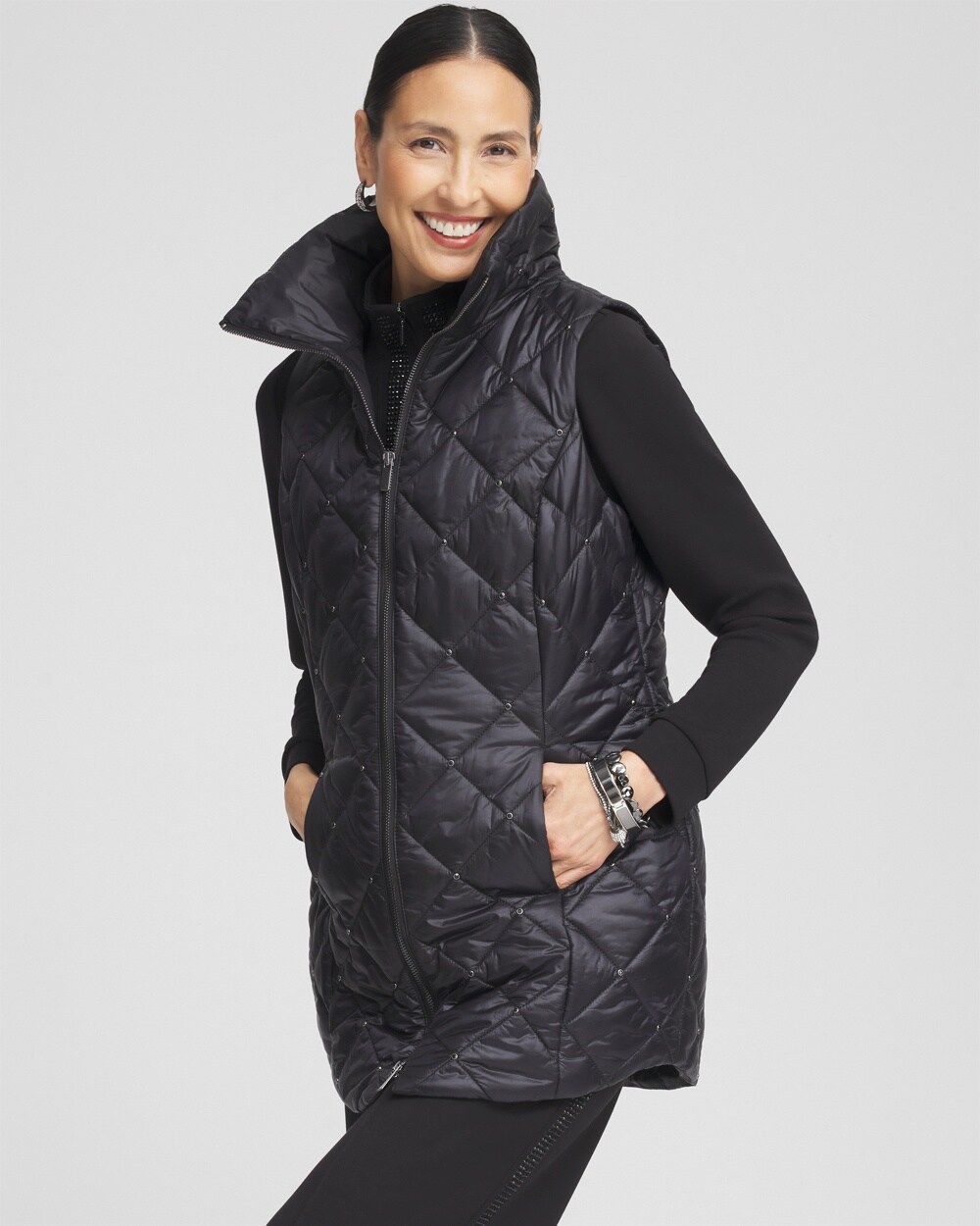 Zenergy\u00AE Embellished Puffer Vest