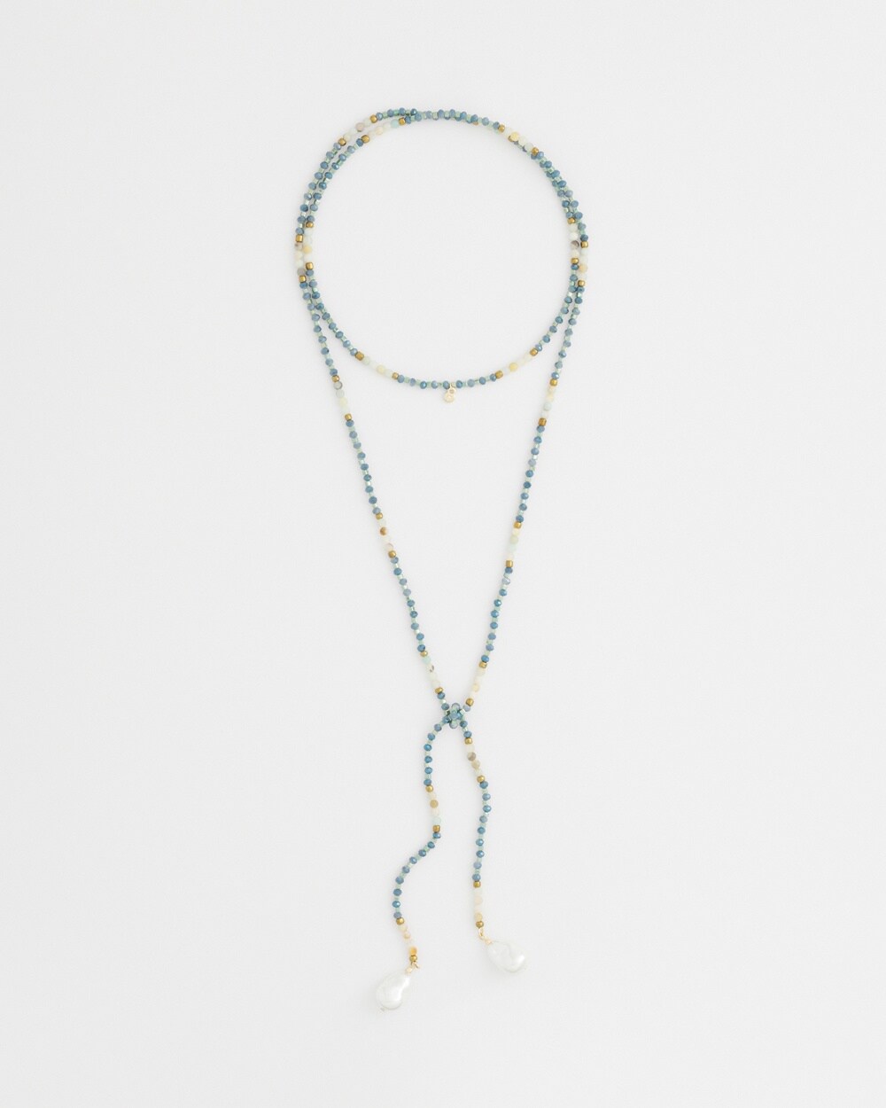 Beaded Lariat Necklace