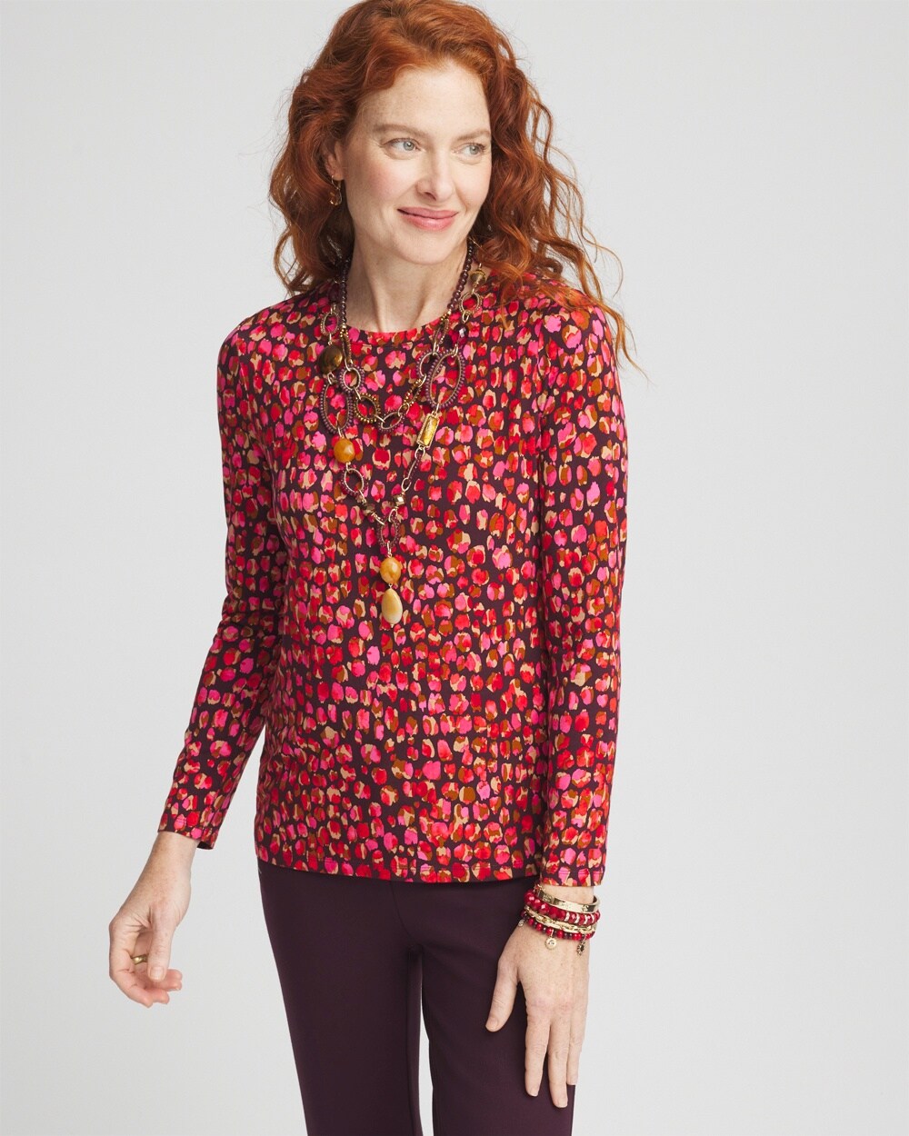 Touch of Cool\u2122 Spots Layering Tee