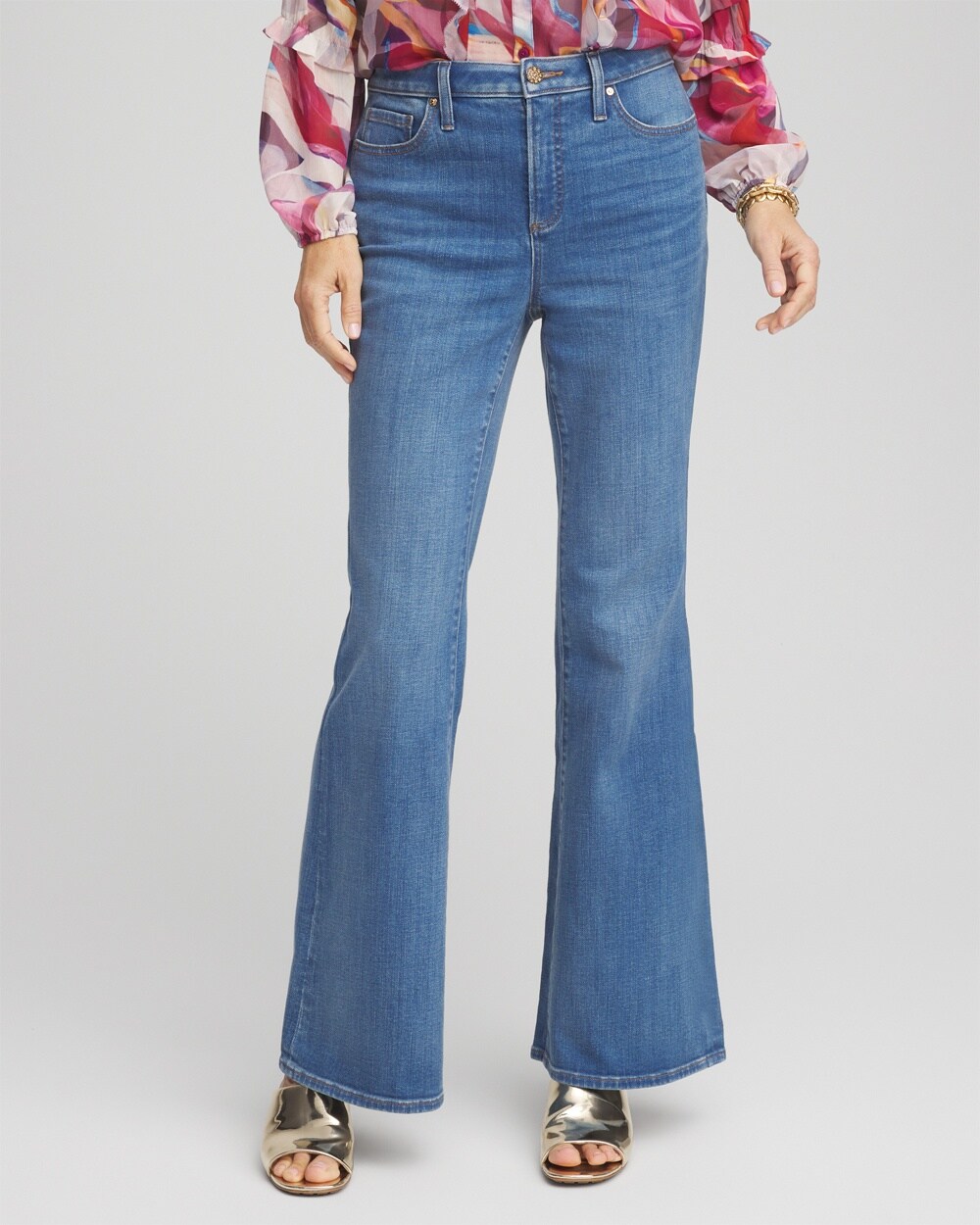 High Rise Flare Jeans