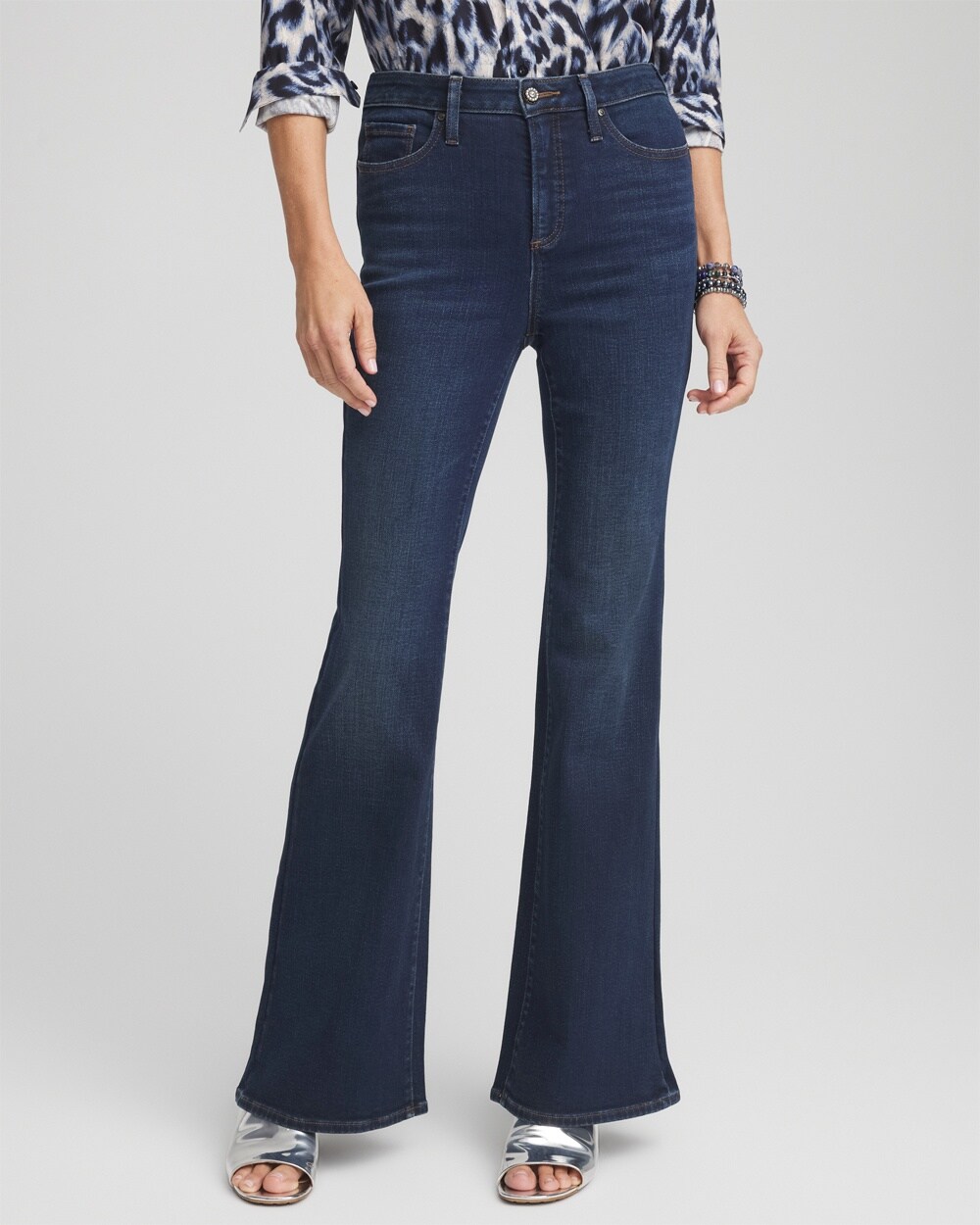 High Rise Flare Jeans