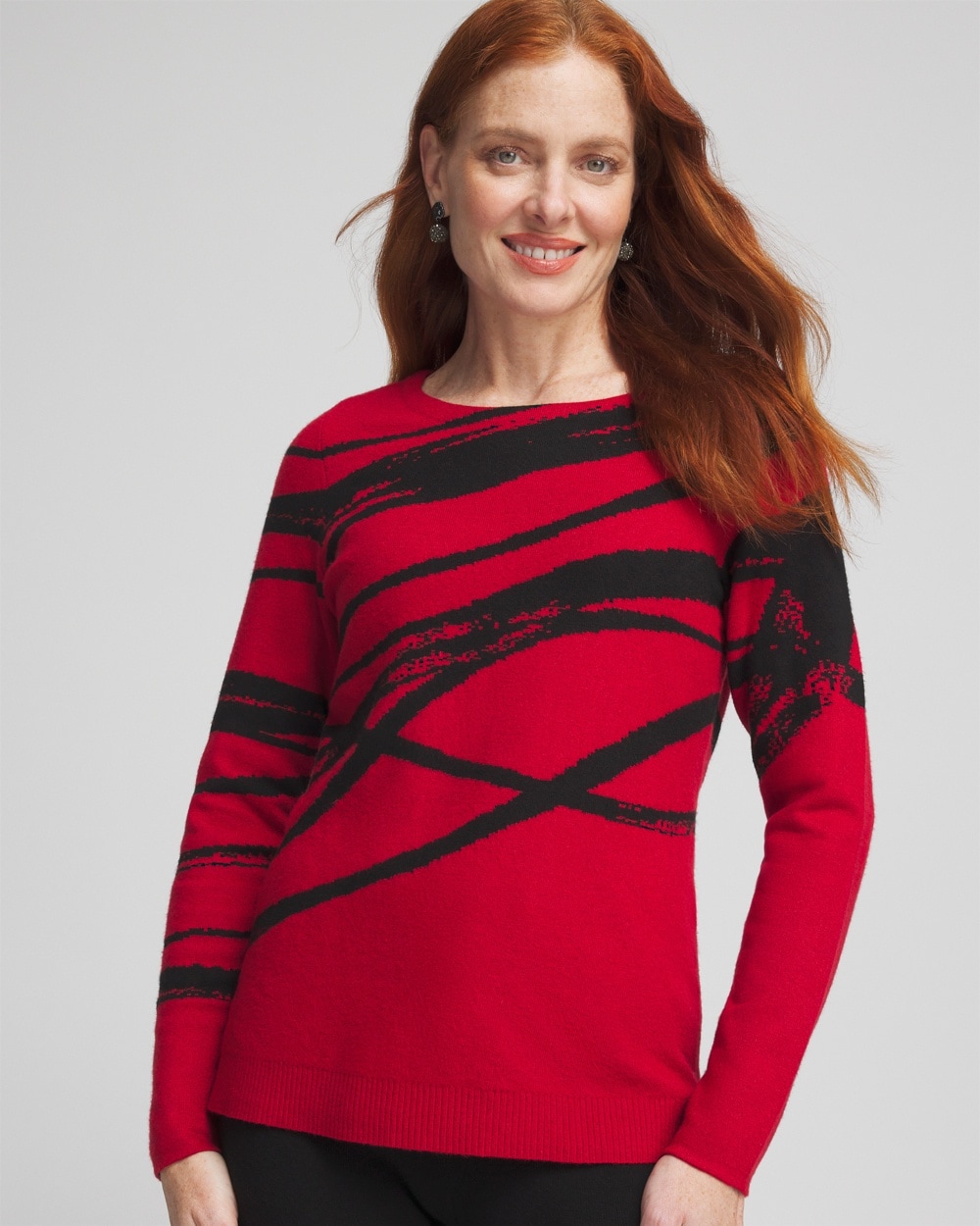 Zenergy\u00AE Luxe Jaquard Pullover