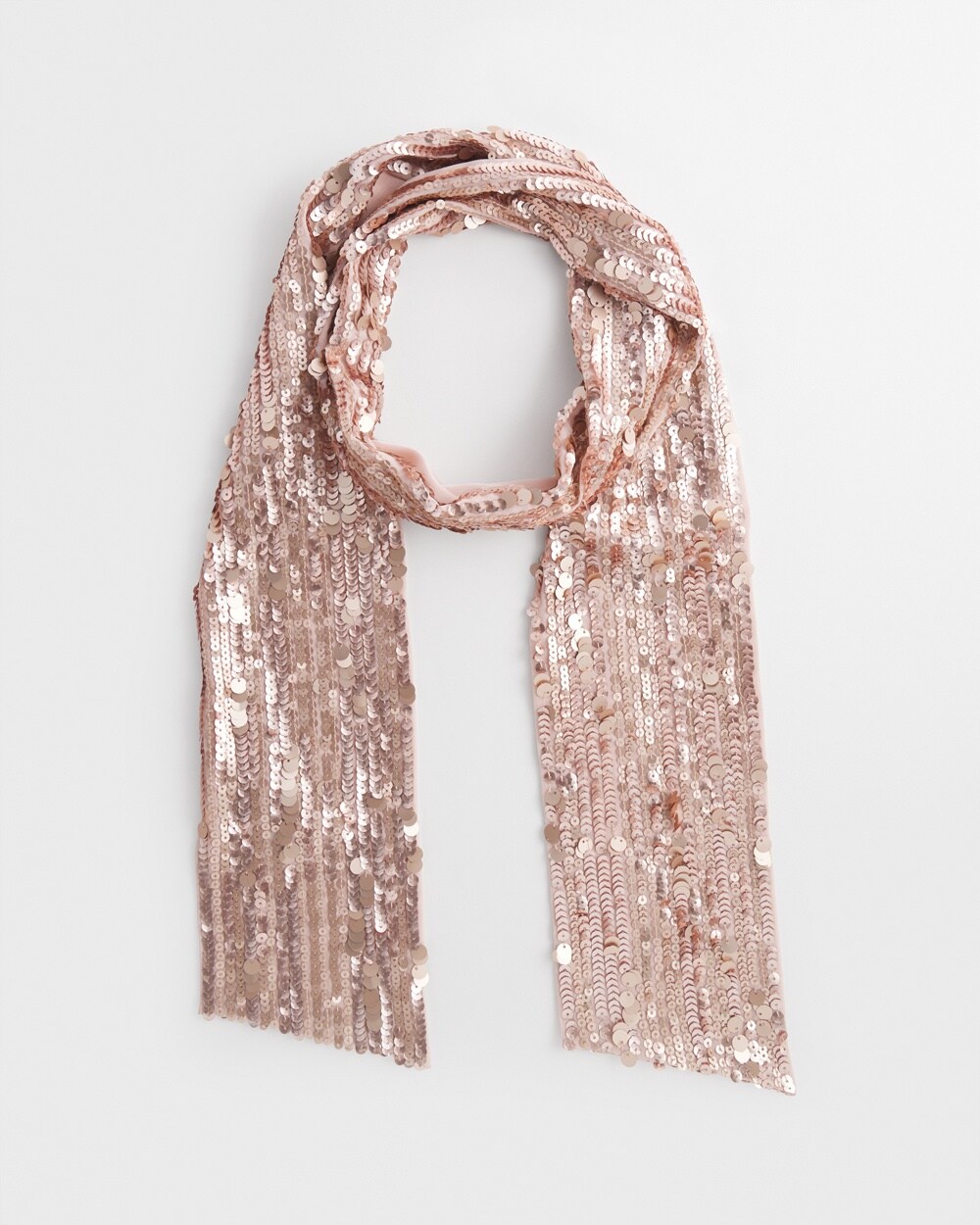 Sequin Skinny Scarf