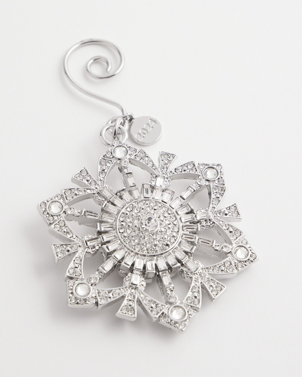 Snowflake Rhinestone Ornament