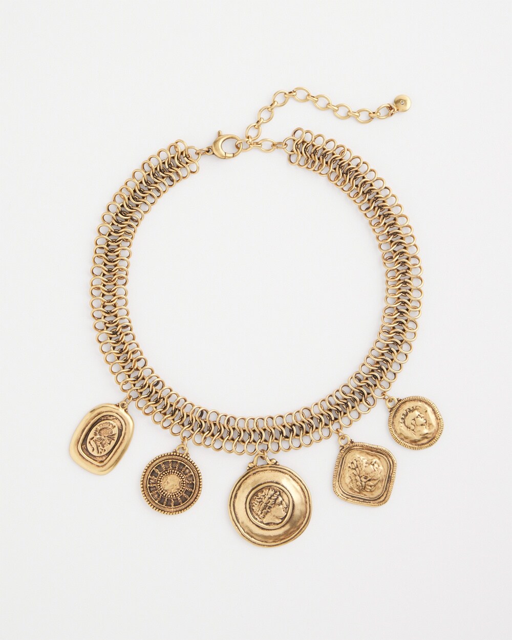 Coin Charm Necklace