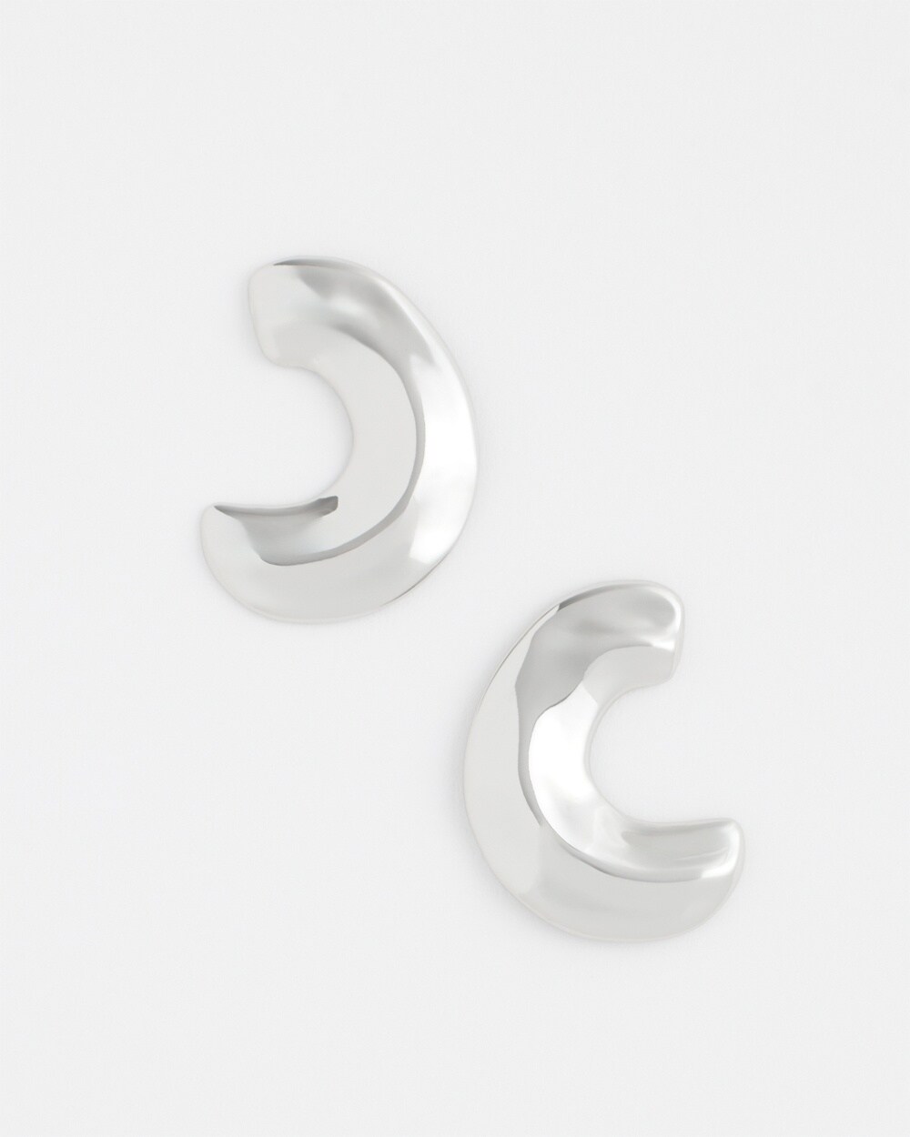 Silver Hoop Earrings