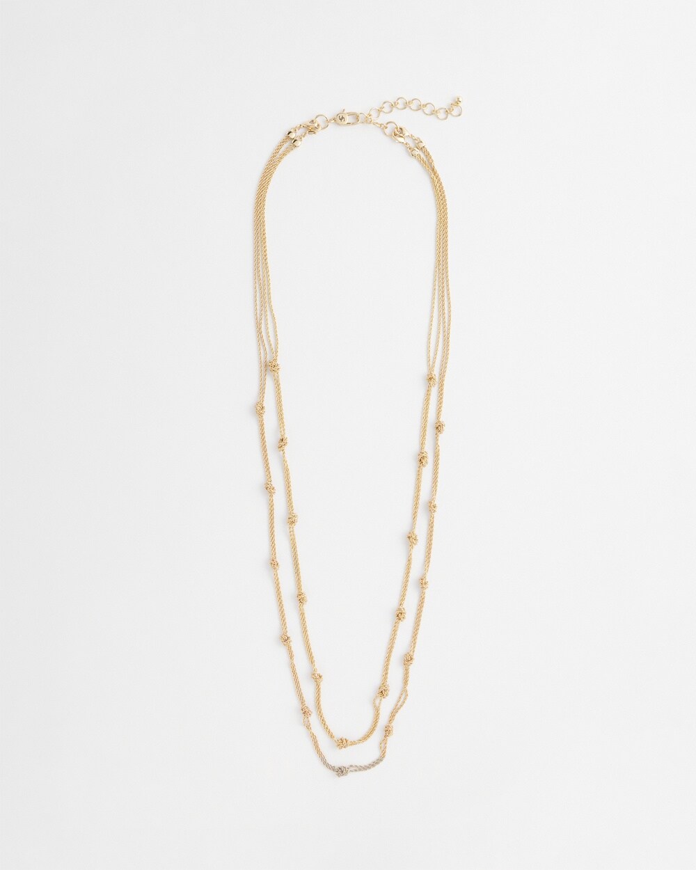 Multi-strand Gold-Tone Necklace