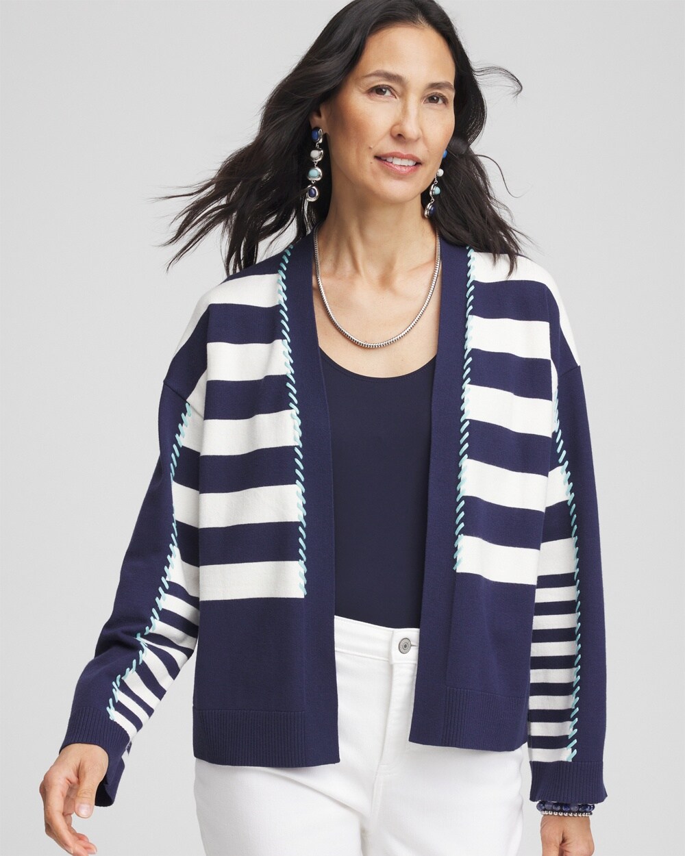 Striped Cardigan