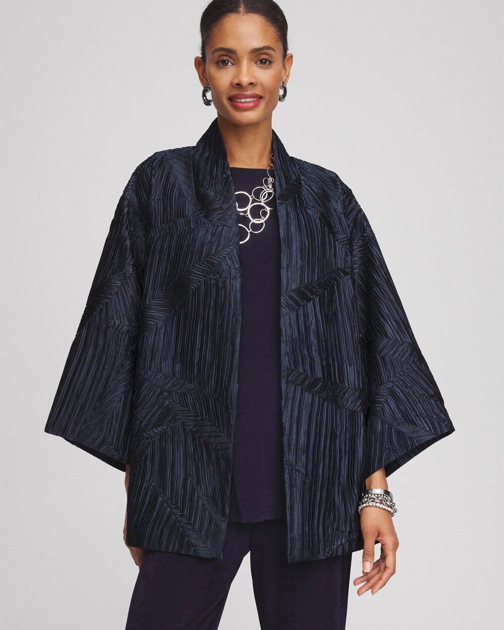 Travelers\u2122 Collection Pleated Jacket