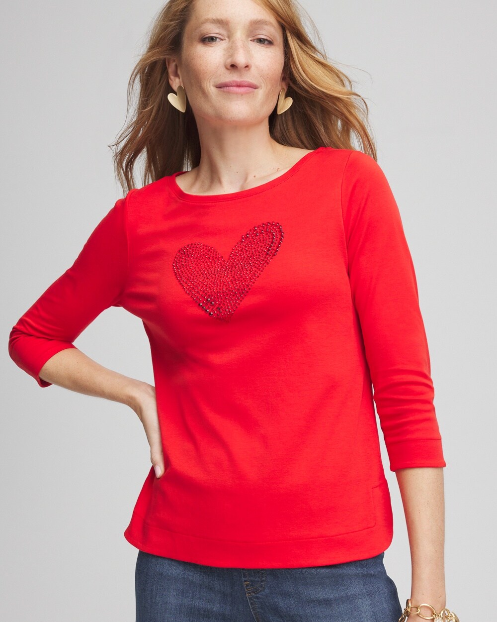 Embellished Valentine's Day Tee