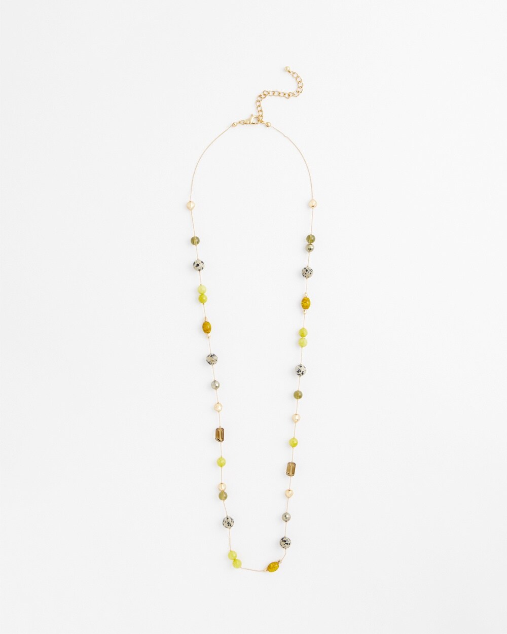 Jasper & Jade Stone Necklace