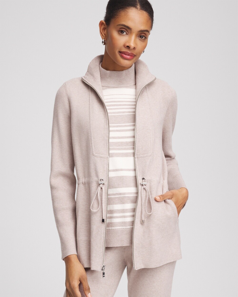 Zenergy\u00AE Luxe Cashmere-Blend Jacket