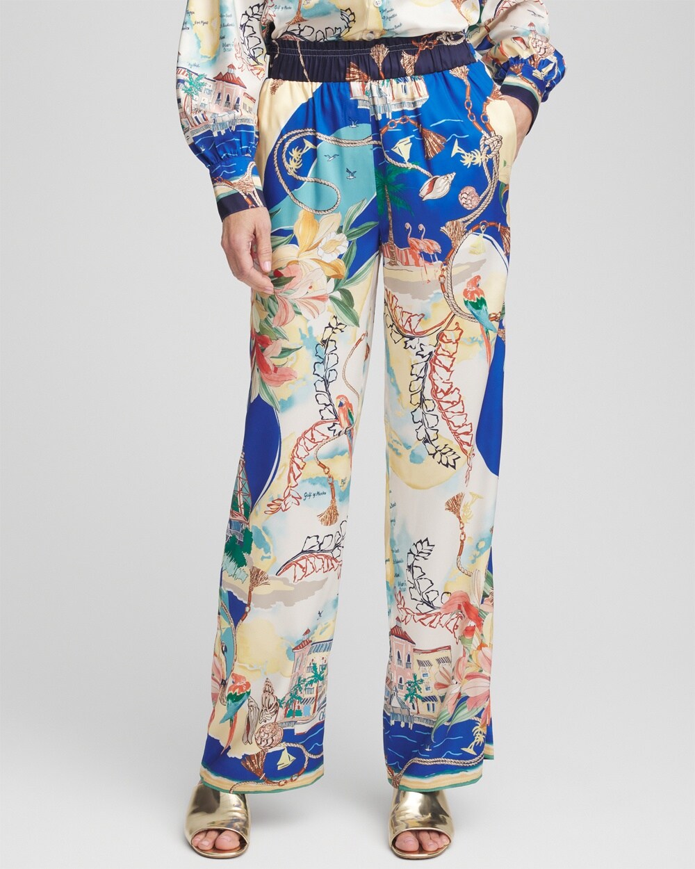 Sanibel Island Print Pants