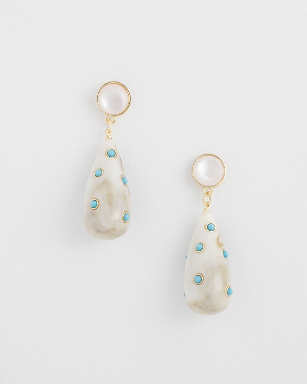 Turquoise Teardrop Earrings