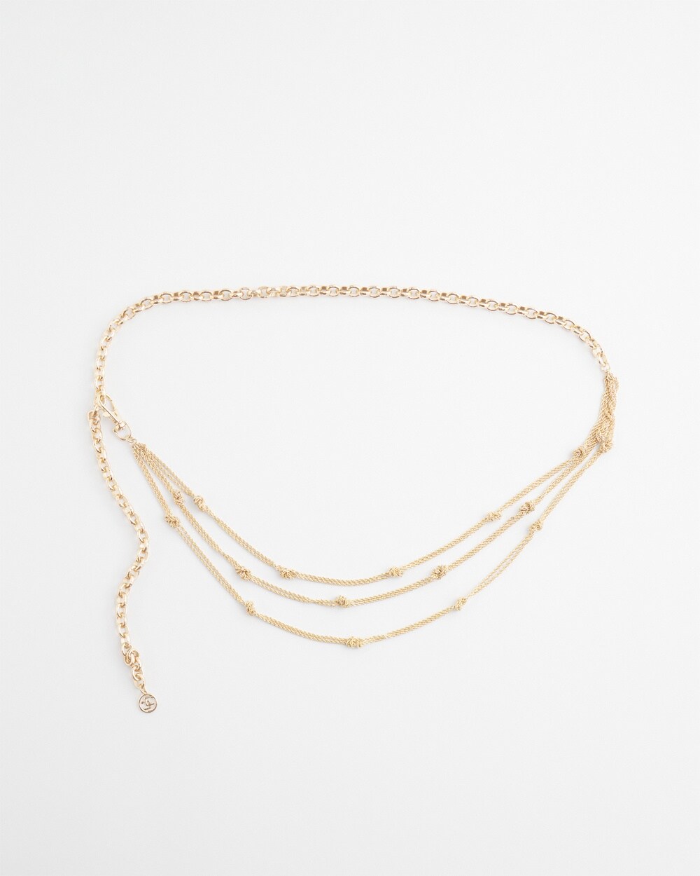 Gold-Tone Chain Belt