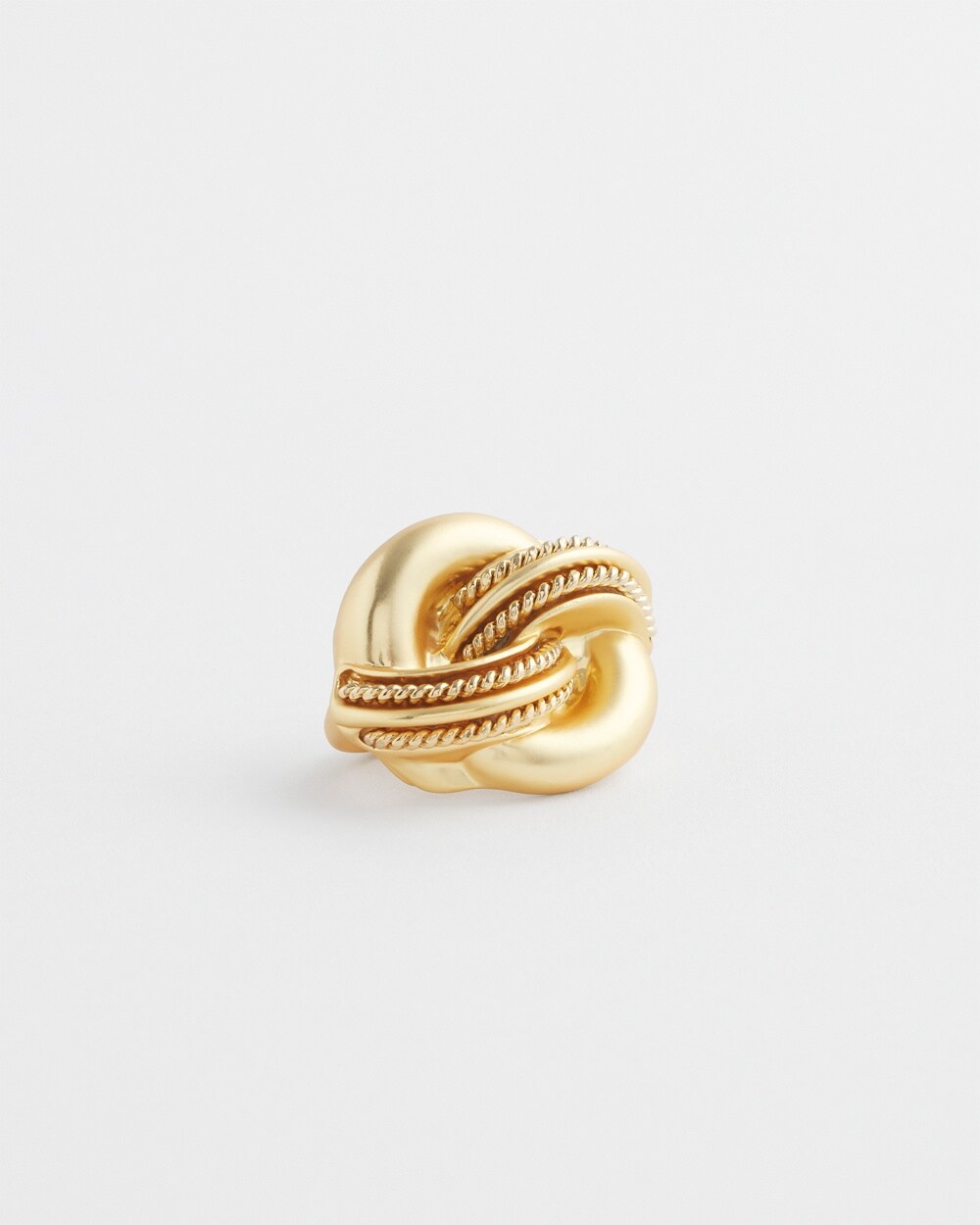 Gold Scarf Ring