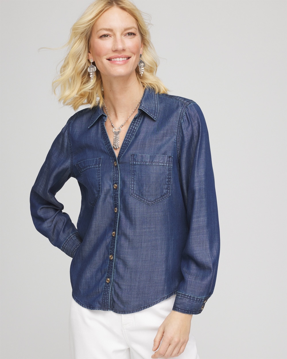 Tencel\u2122 Denim Shirt