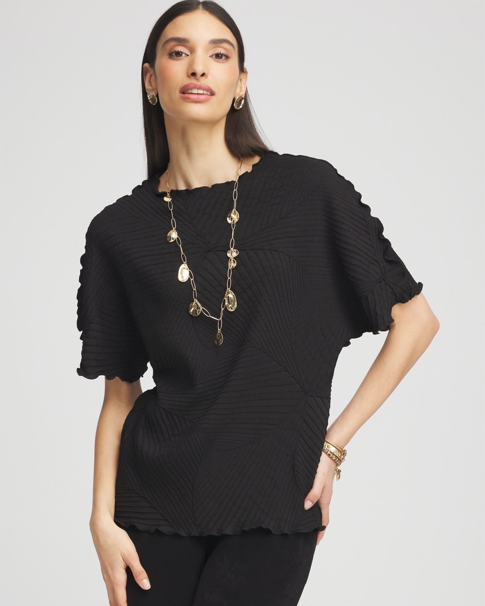 Travelers\u2122 Collection Embossed Top