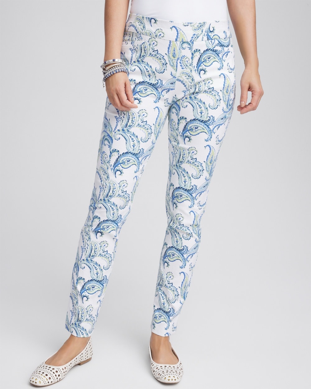 Brigitte\u2122 Paisley Ankle Pants